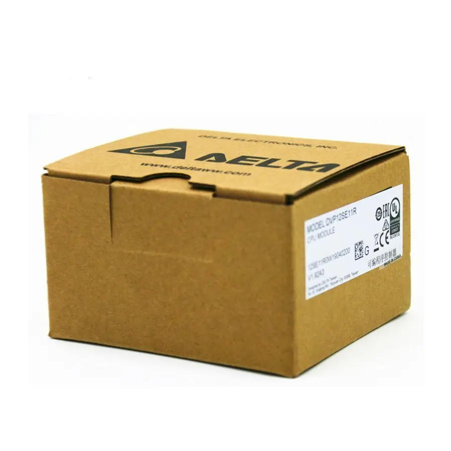 Модуль ЦП серии Dvp Plc Dvp12se11r с оригинальной упаковкой, 100% Новый оригинальный промышленный и т. Д. Tw