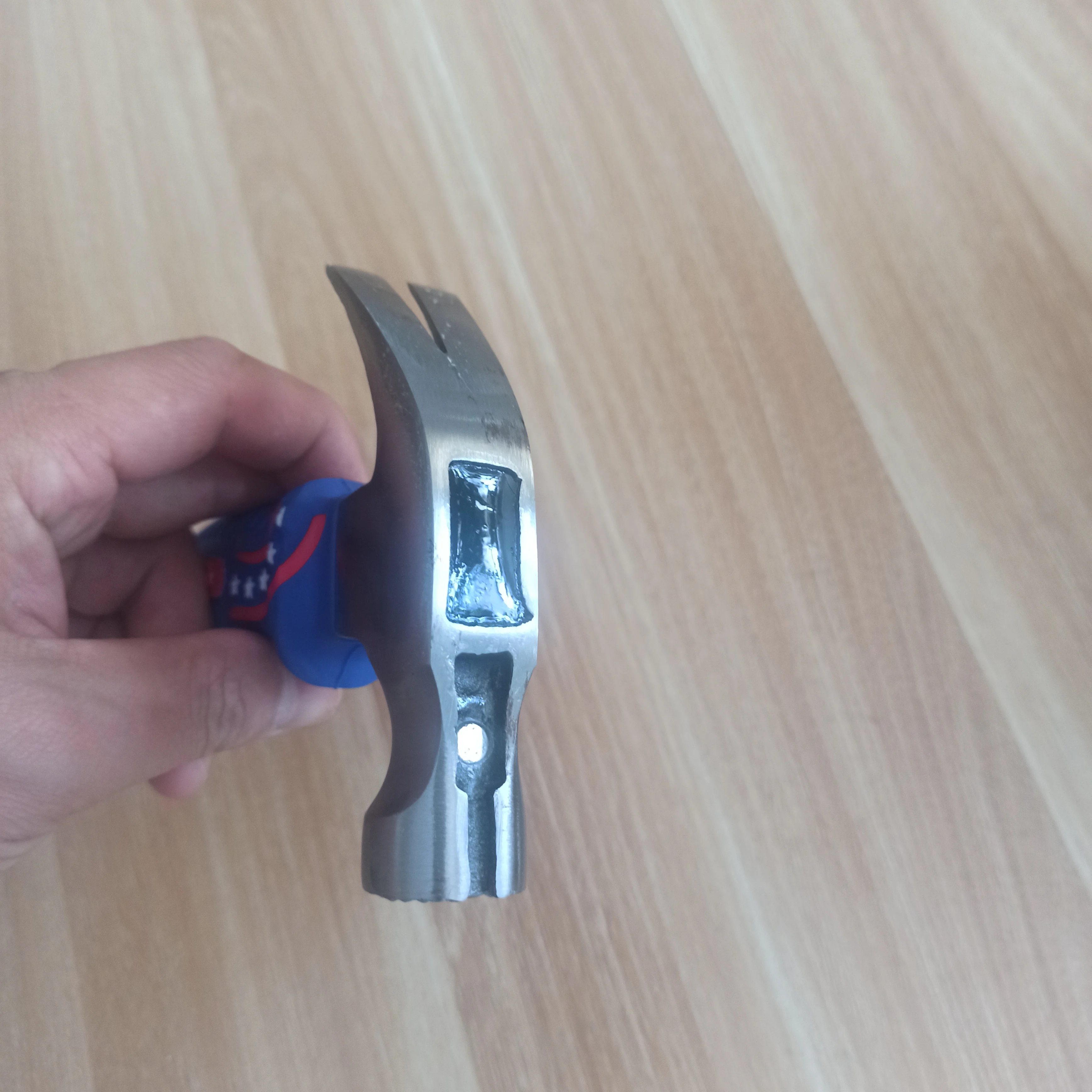 factory direct sale stars and stripes 8 oz forged steel claw hammer American flag fiberglass handle hammer