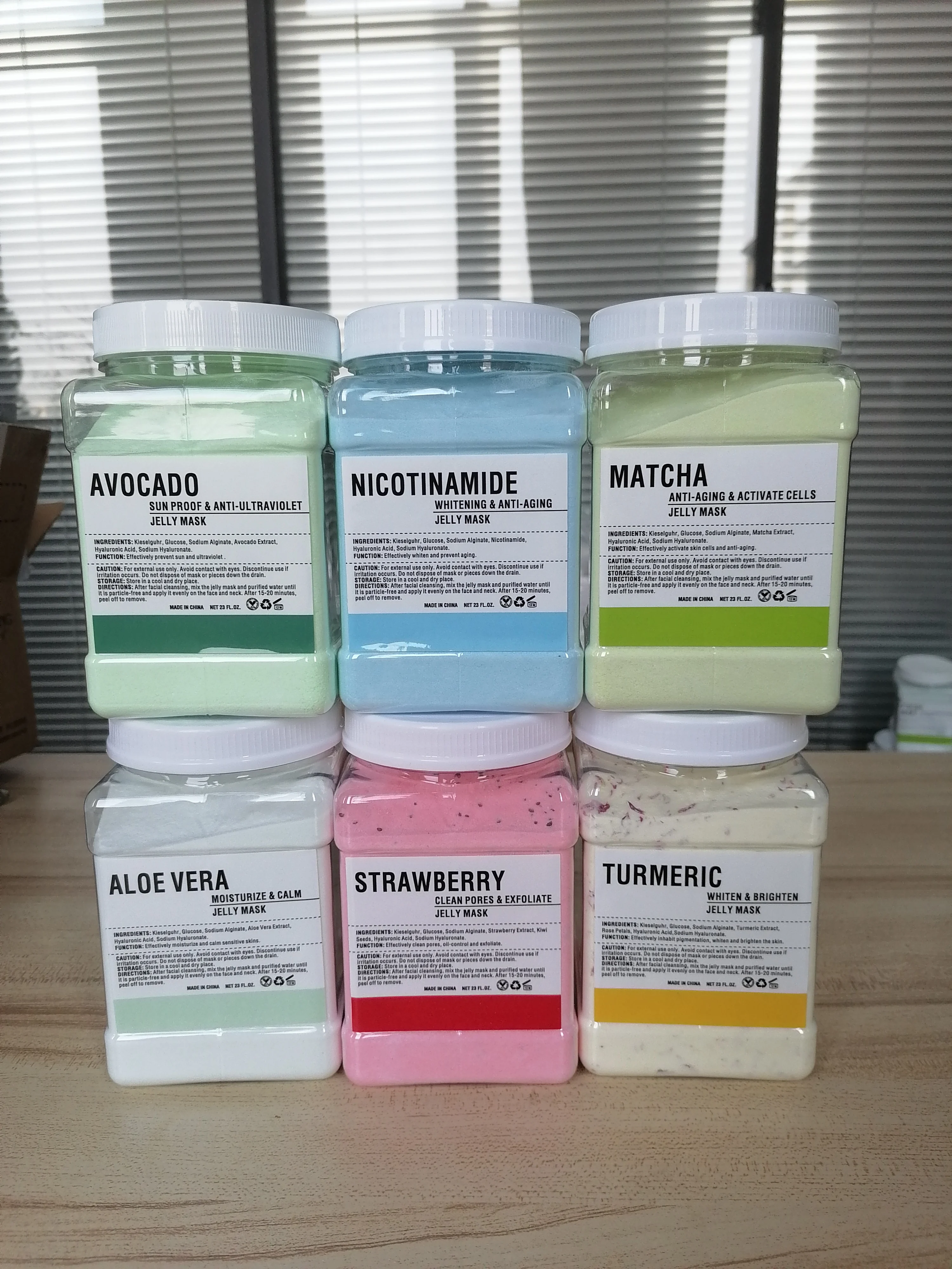 Jelly Mask Powder Moisturize Calm Hydro Jelly Mask Brightening Anti-radiation