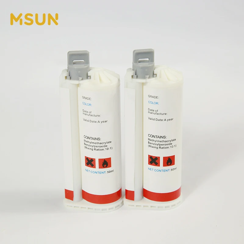 Two Component Methyl Methacrylate Glue for Acrylic Solid Surface