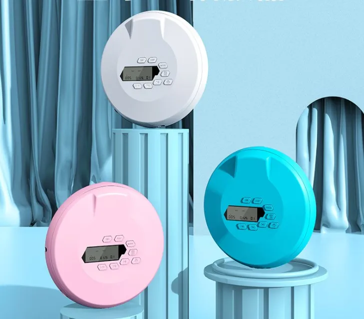 
2021 Personal CD Player DiscmanWireless Transmit to your Speaker/Headset Inbuilt Rechareable Battery With Earphone Mobile PHONE 