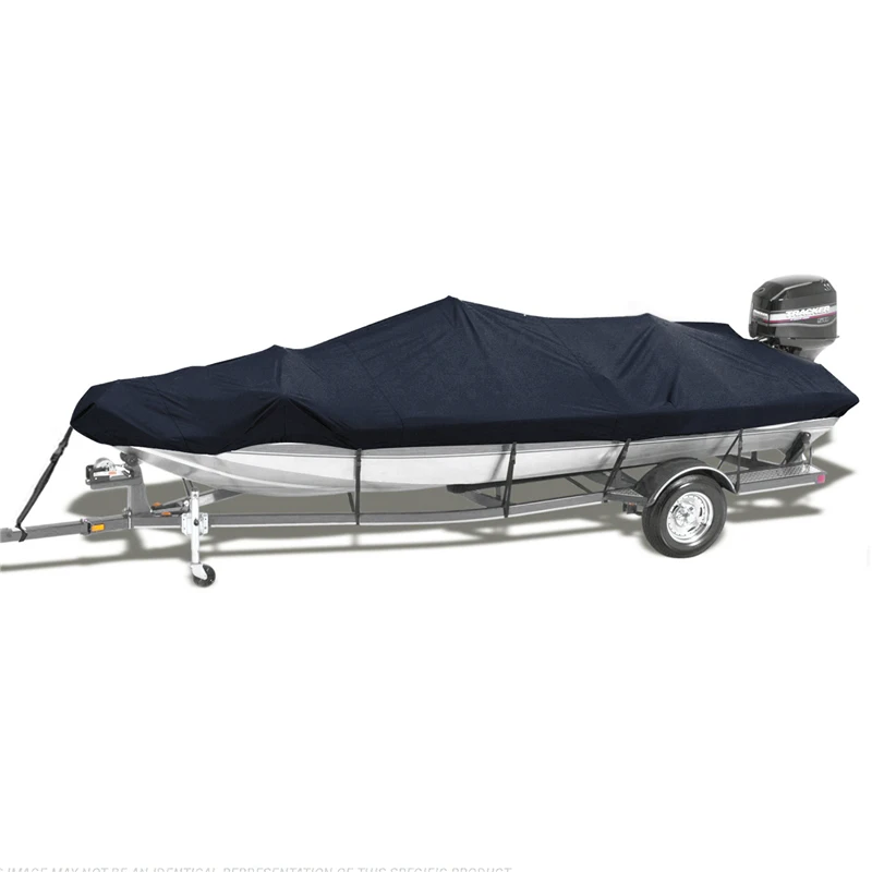 
Water Proof Heavy Duty UV Resistant Boat Cover for V-Hull Fishing Boat Rowboat Fish&Ski Pro-style bass Boat 20-22 ft 