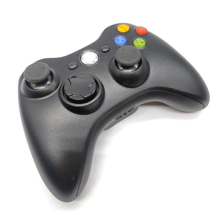 Clear Inventory Controller For XBOX 360 Wireless Controller Black