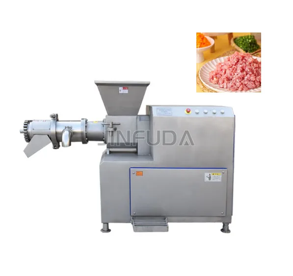 Low temperature meat and bone separator Poultry meat and bone crusher Duck frame Fish Bone mud machine