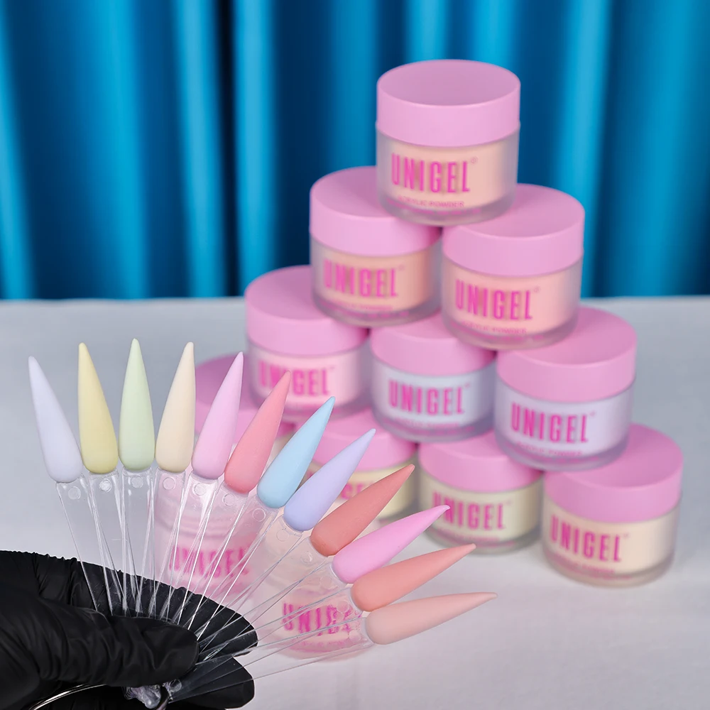 Hot selling new pastel acrylic powder 2 in 1 manufacture nail supply private label available