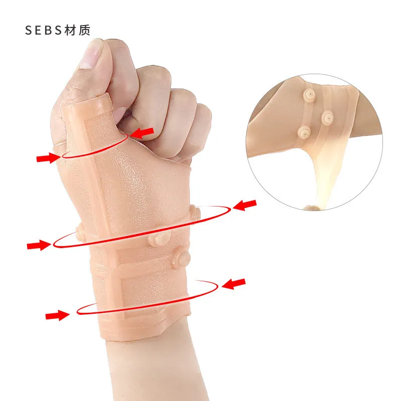 Magnetite SEBS wrist guard  Wrist sprain care Soft and skin-friendly hand guard High elasticity hand guard for protecting wrists