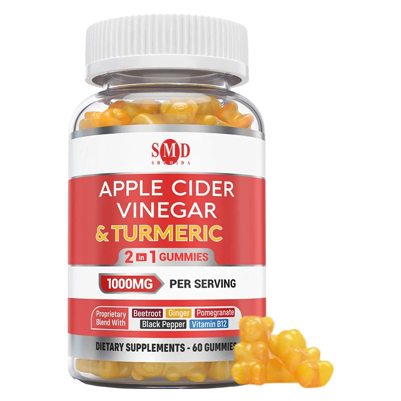 Apple Cider Vinegar Gummies & Turmeric Gummies  for Joint Support Detox Cleanse & Weight Management