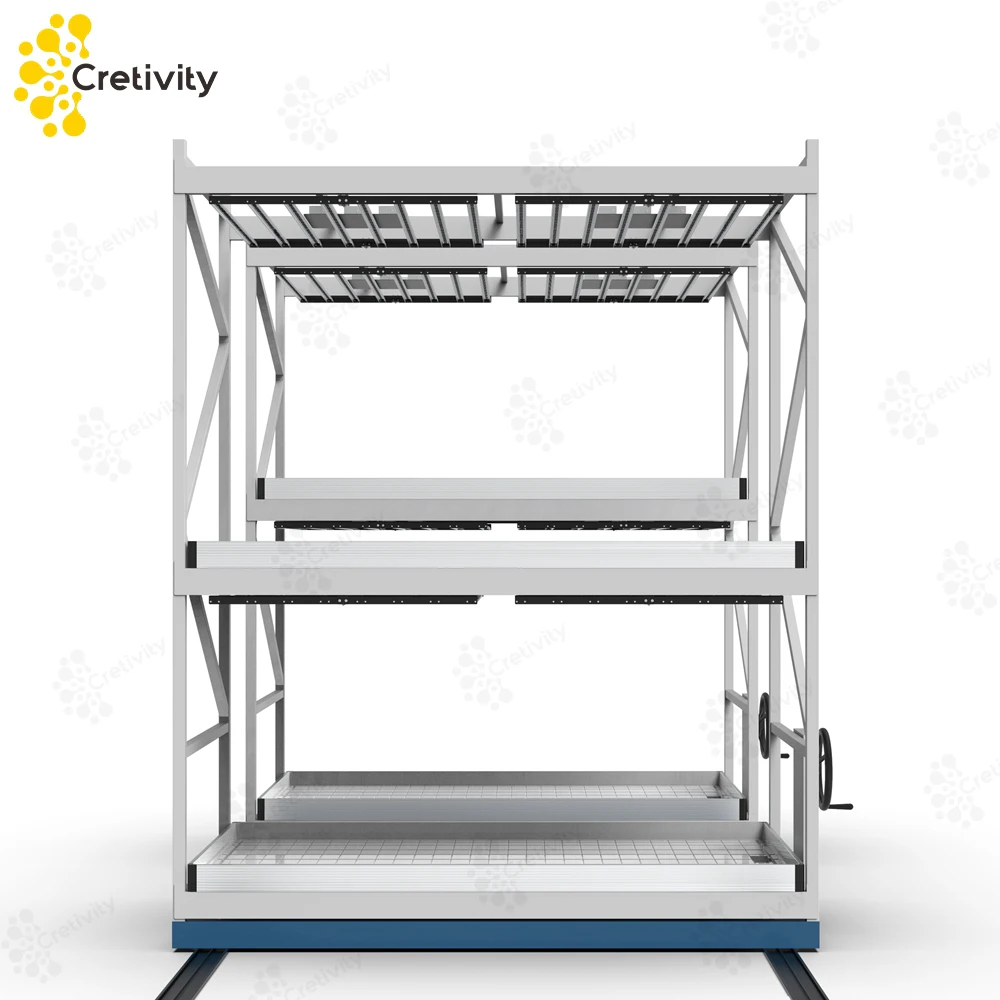 
Hydroponic Ebb And Flow Growing System Vertical Grow Rack 