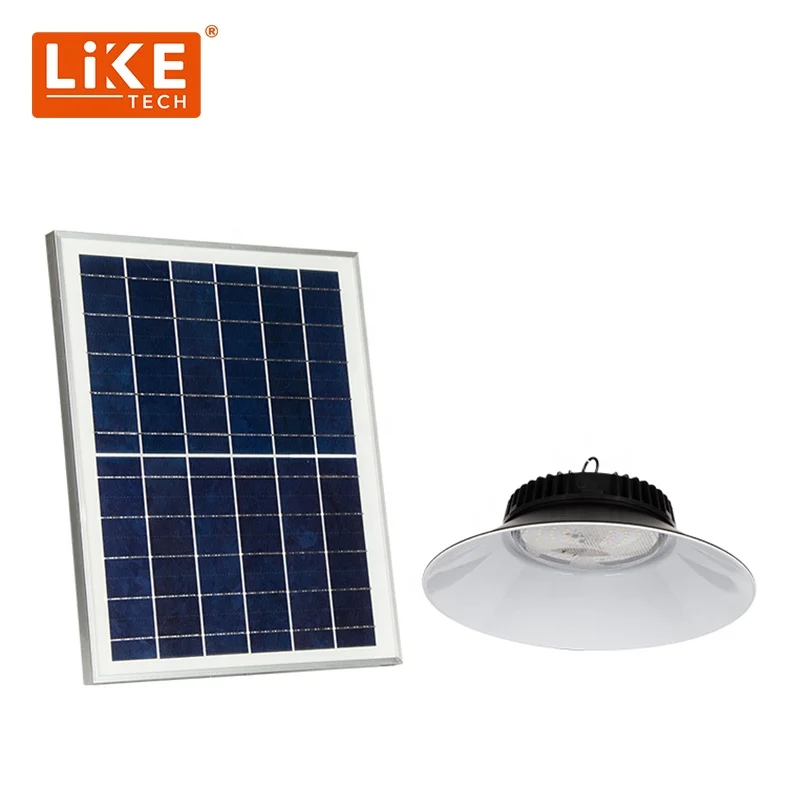 LikeTech street lights waterproof IP65 outdoor indoor lamp for home garden CDR Sensor led UFO solar high bay light