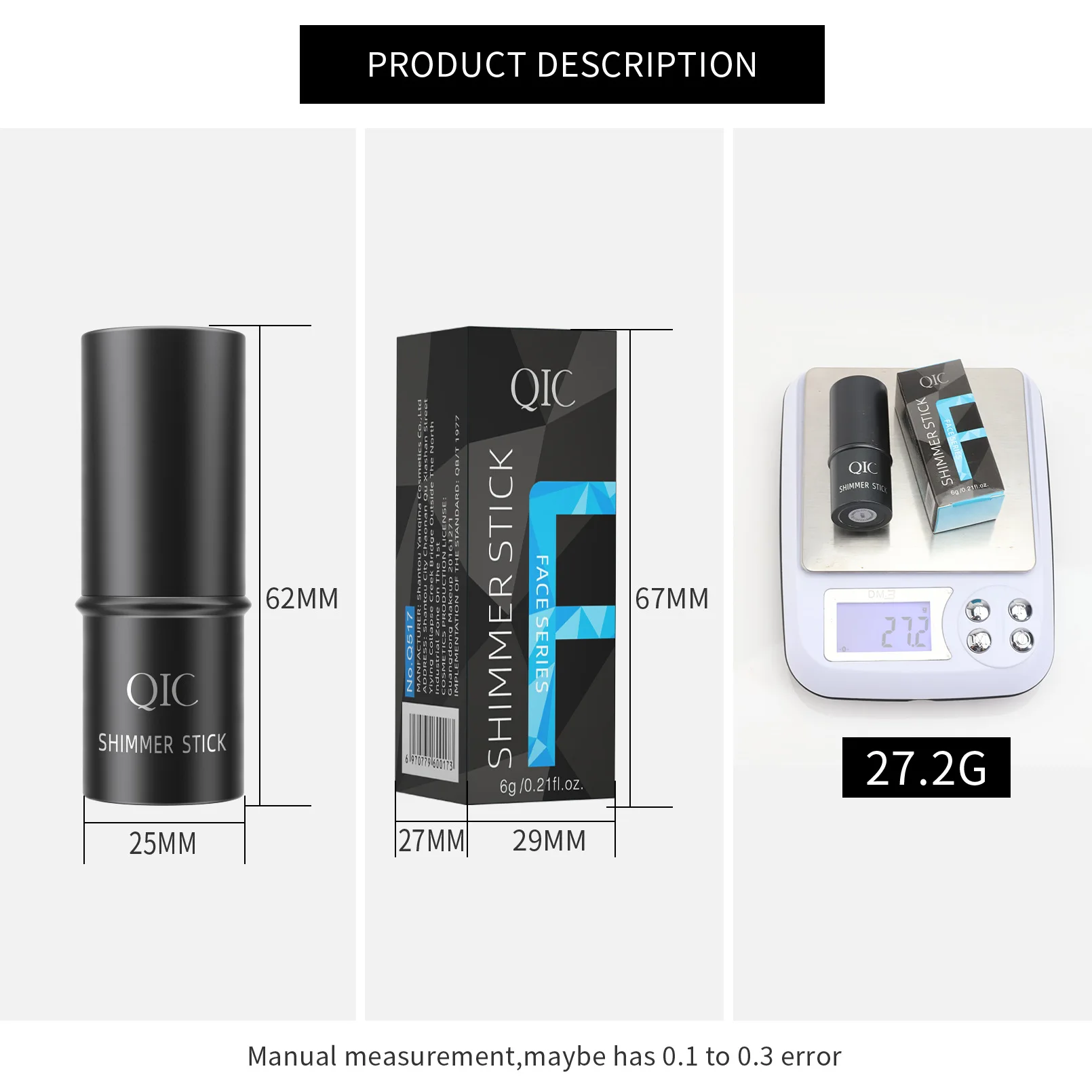 Highlighter Makeup Private Label Highlight Contour Makeup Concealer Stick