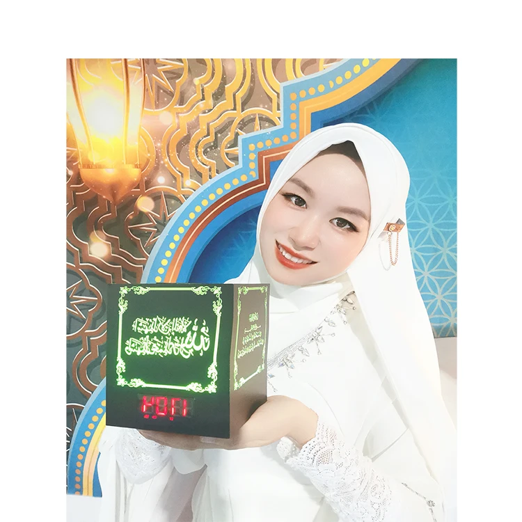 TAJWEED islamic gift biue tooth speakers wireless muslim night light led quran speaker remote control muslim quran speaker (1600508857171)
