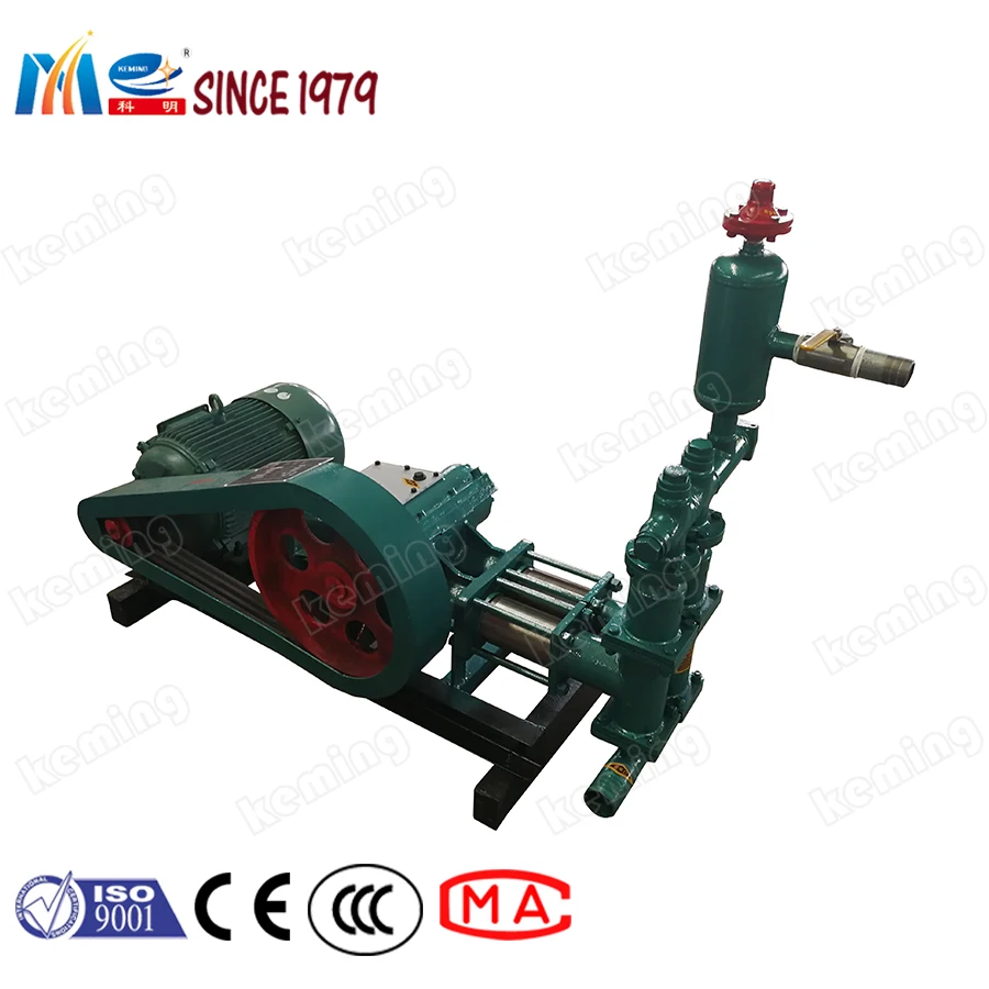 KBW piston mud pump electrical single cylinder pumping mud for drilling project