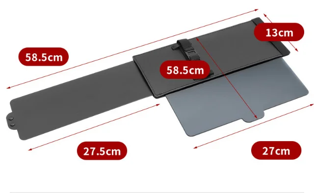 Wholesale Polarized Sun Visor for Car with Zipper Slider Car Sun Visor Sunshade Extender