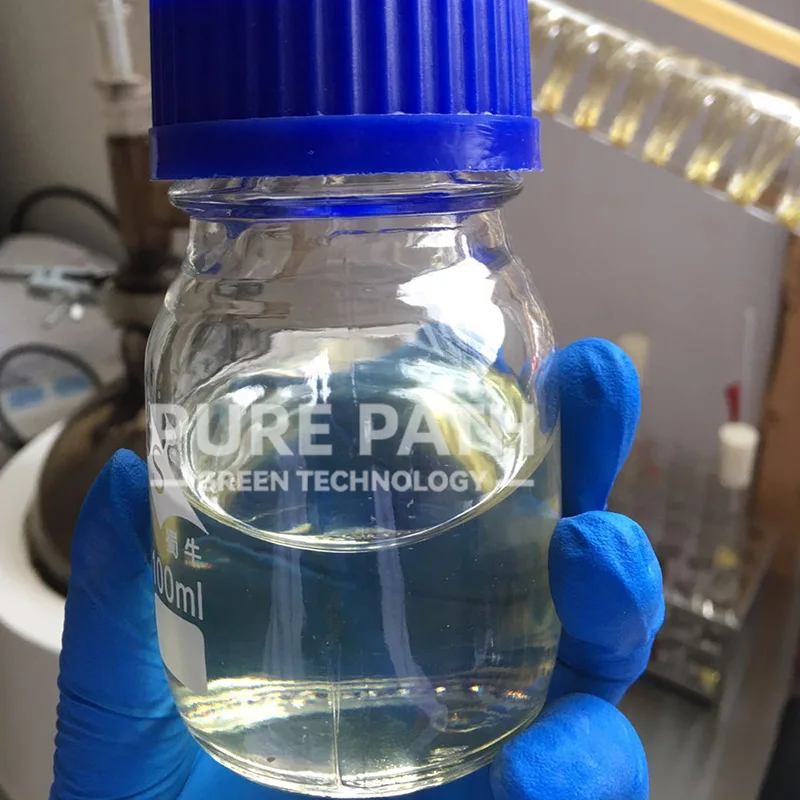 Water Color Base Oil Without Bad Smell Solvent Extraction Polishing Used Motor Oil Refining Machine