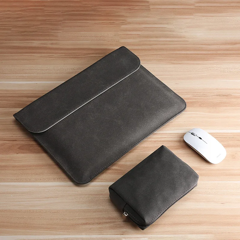 Fashion Designers easy carrying Saffiano leather laptop bag PU Leather Laptop case for Macbook Pro 13