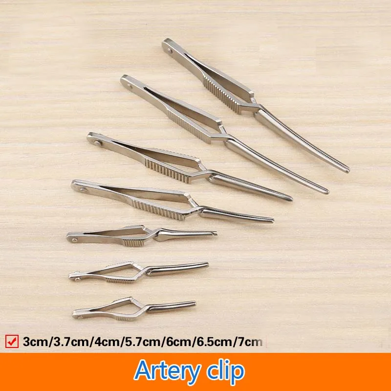 
Arterial venous clamping stainless steel artery hemostat Ophthalmic Instruments for Surgery 