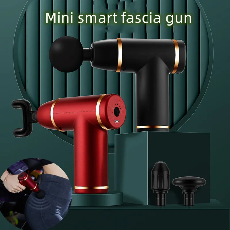 Hot Selling Mini Massager Muscle Relax Fascia Gun High Quality Factory Direct Vibrating Massage Gun Muscle Fascia Gun Massager