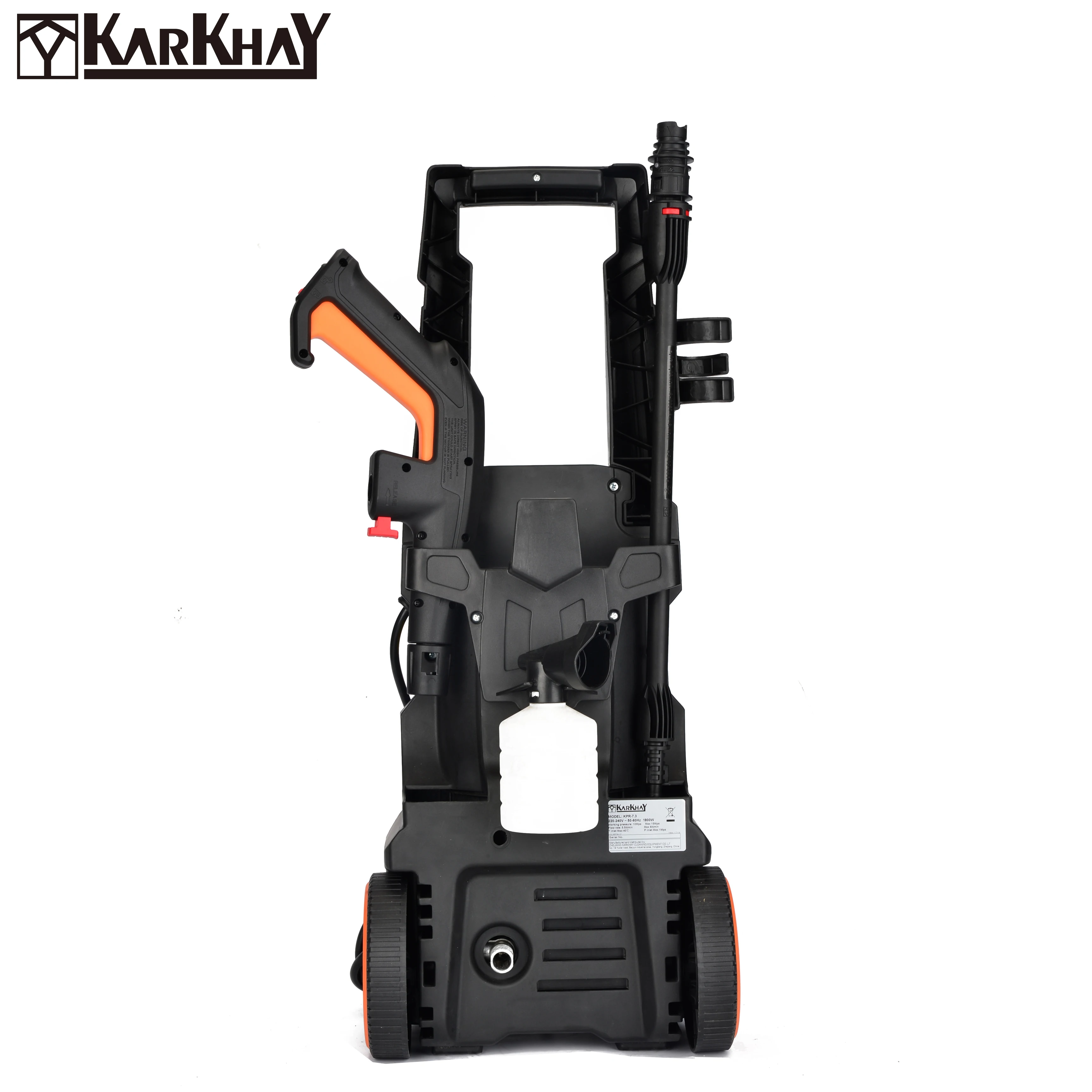 
1900W 150Bar China Supplier Best electric portable high pressure washer and car pressure washer 