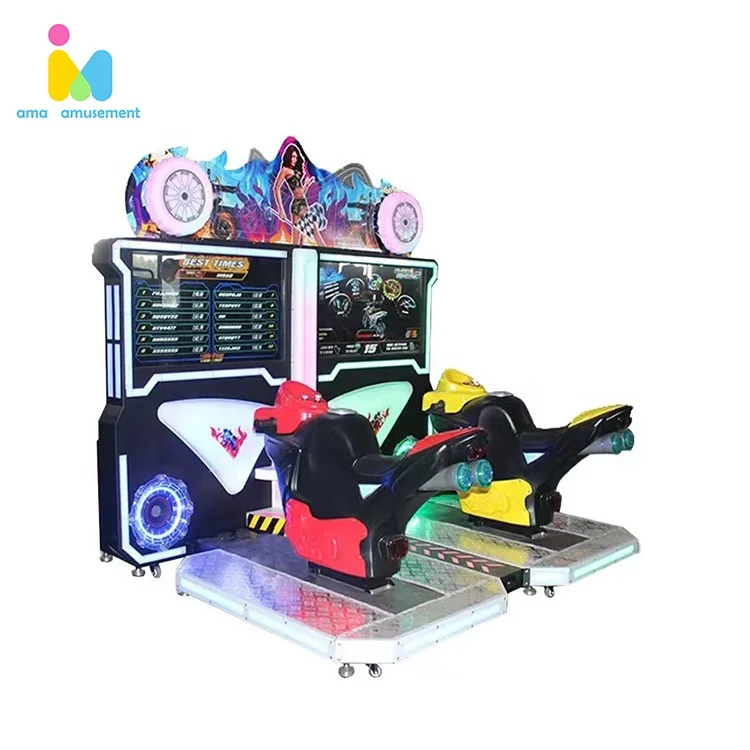 AMA two player diving game machine  arcade simulator motorbike racing car game machine
