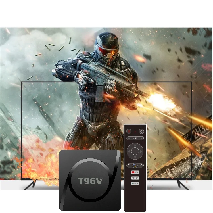  Поддержка 4K HDR Android 10 0 smarttvboxandroid H313 2G 16G 2 4 GHz/5G двухдиапазонный Wifi потоковый