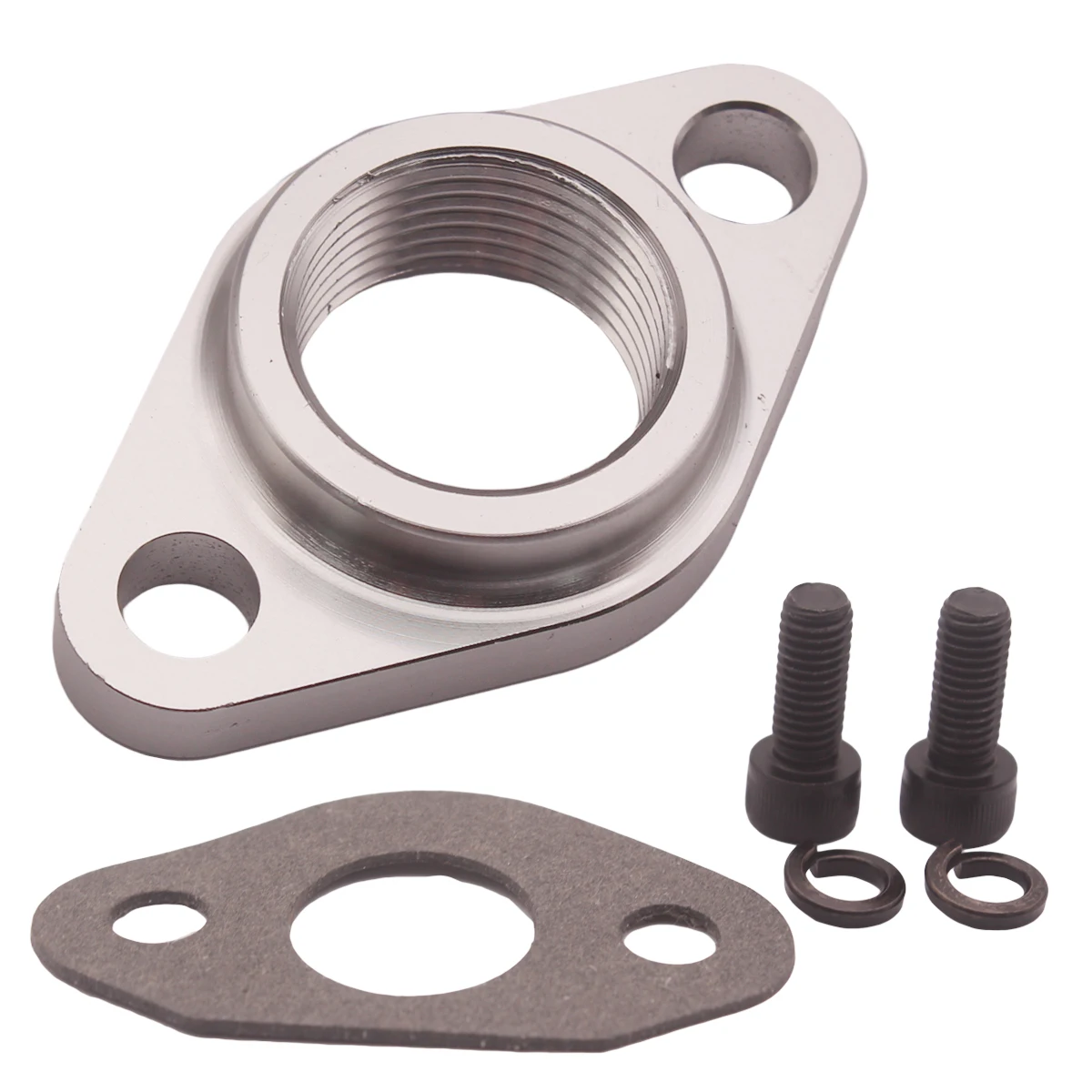 Обрабатывающая деталь с ЧПУ 51 мм weibliche 3/4 NPT мех Garrett T3 T4 T04B T6 Turbo Ol ruckehr Ablauf flanch