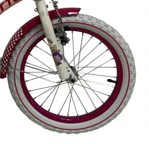 Cheap New design children bicycle supplier 16inch girl style ride on toy with rear carrier of child bike
