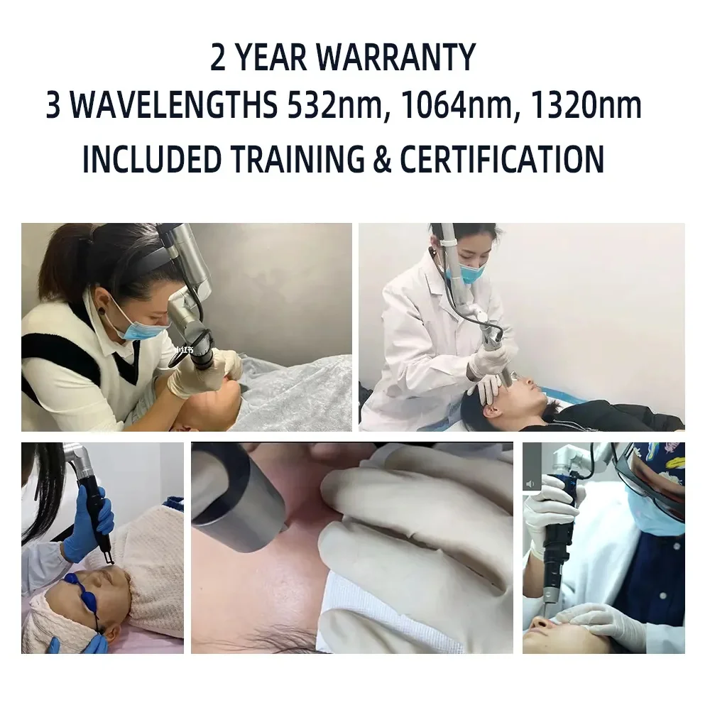 nd-yag laser-532nm 1064nm picosecond q-switched laser tattoo removal machine picosecond laser