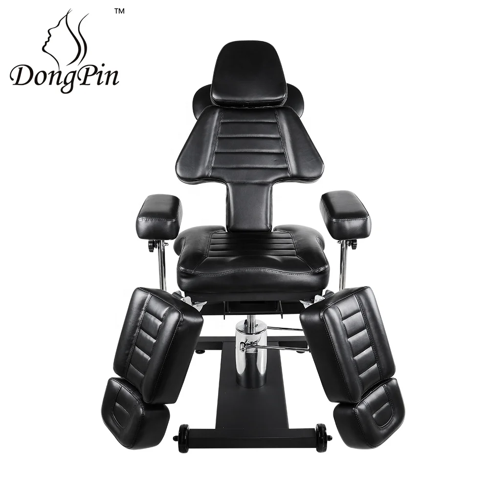
US Warehouse Hydraulic Client Tattoo Massage Bed Chair Table Ink Bed Studio Tattoo Equipment 