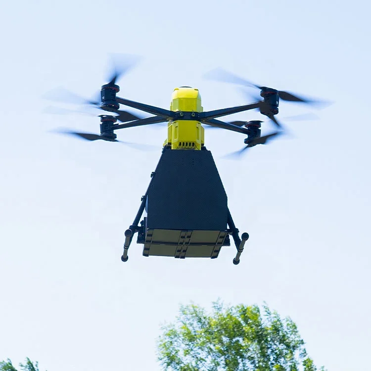 Foxtech NAGA Pro Drone Professional Long Distance 5kg Payload Package Pizza Food Delivery Service Drone