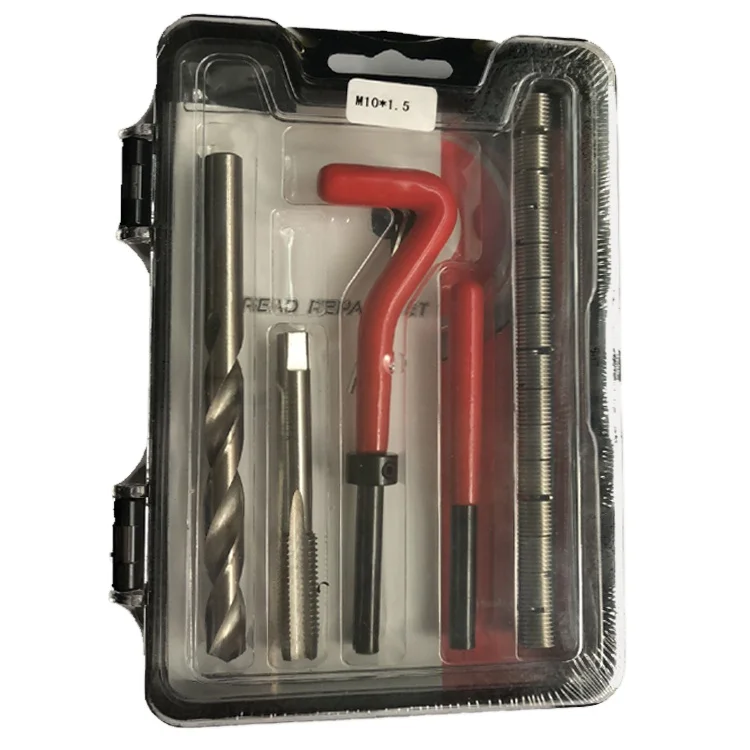 Hot Sale M12*1.75 Steel Electric Drill Repair Kit Tool Set Including Bit Stainless Steel Metric Hand Box Case Bag Options