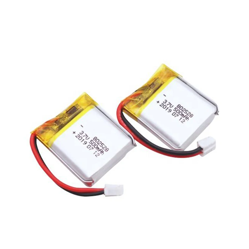 Factory OEM Rechargeable Li-Po Battery 802528 500mAh 3.7V Lithium Polymer Batteries For Counter Toys