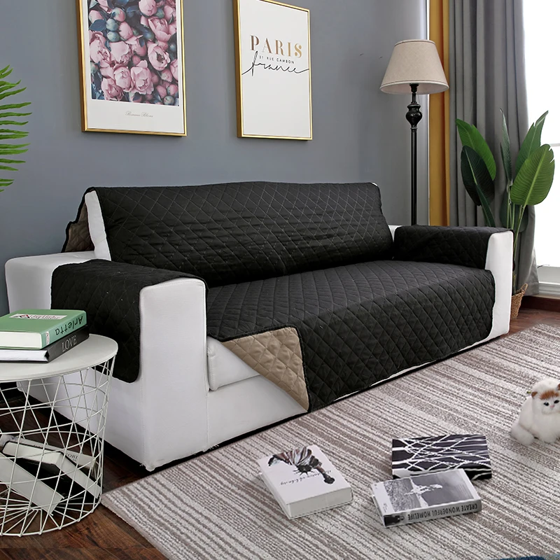 Durable Pet Cover for Sofa Couch Cover Furniture Protector Sofa Slipcover Reversible Sofa Cover for 3 Cushion Couch