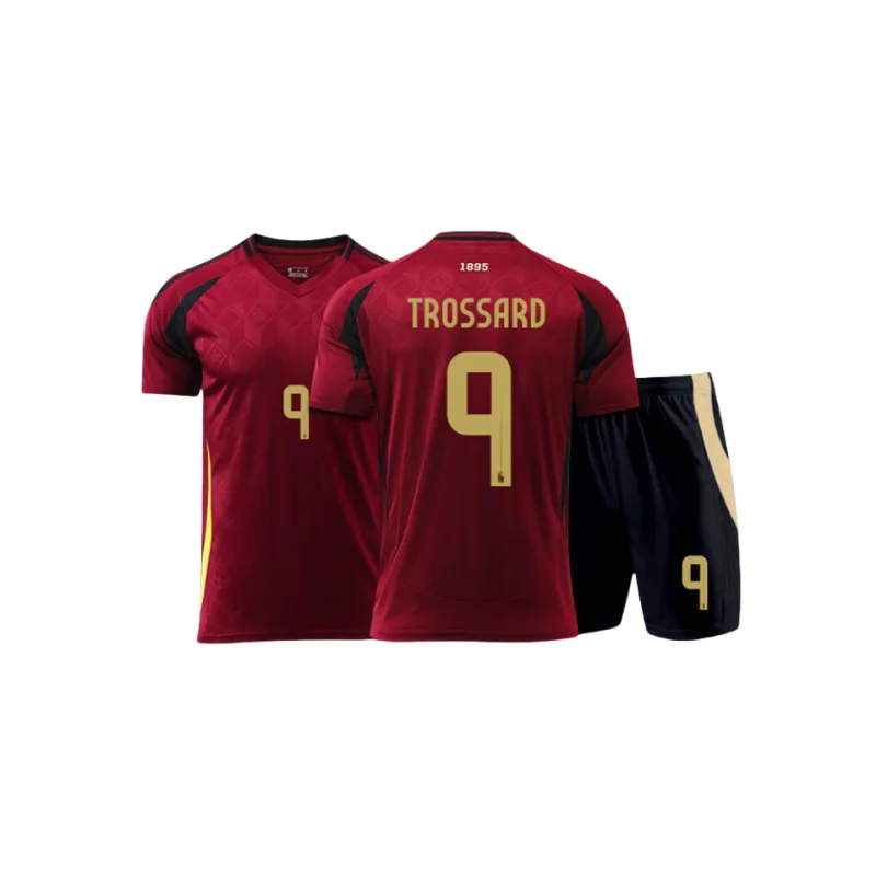 2024 Euro Cup DE BRUYNE R. LUKAKU E.HAZARD Belgium National Team Fans/Player Version Soccer Jerseys MERTENS TIELEMANS Football