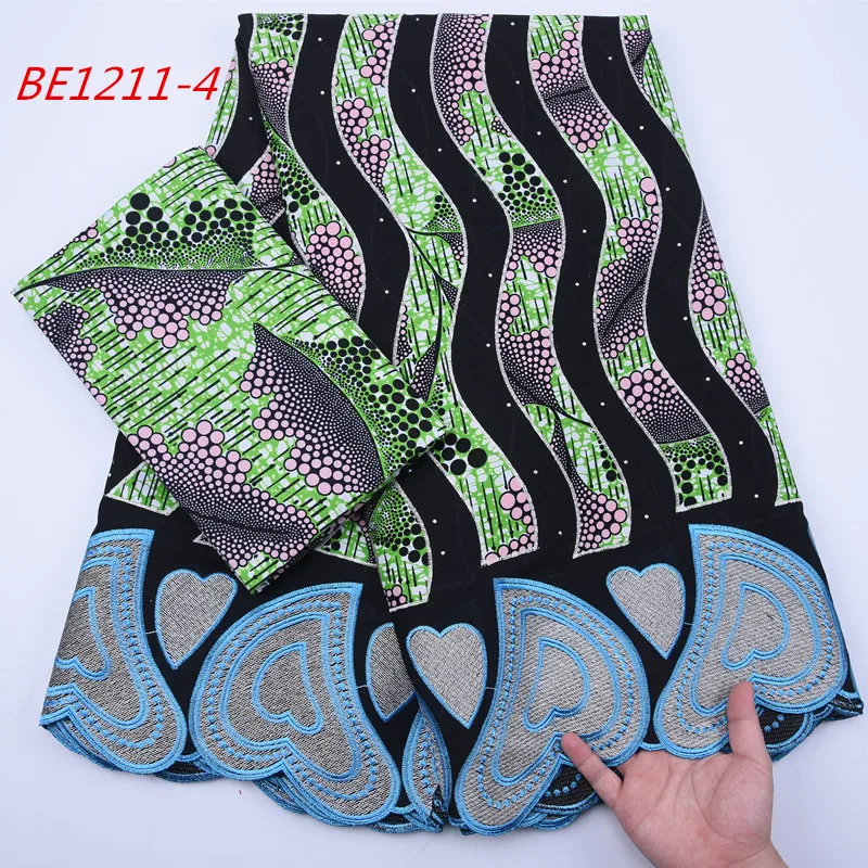 1810 African Bazin Brode Dry Lace Fabric Swiss Voile And 2 Yaards Tulle Lace Fabric