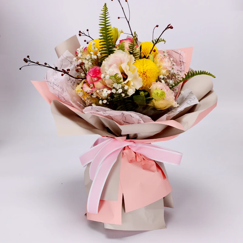 New flower paper wrapping korean style mini 40*45cm flower wrapping Bouquets Paper For Flower