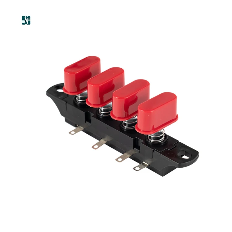 4 Button Piano Key Switch Wholesale 4a 250vac Mechanical Keyboard Red Switch