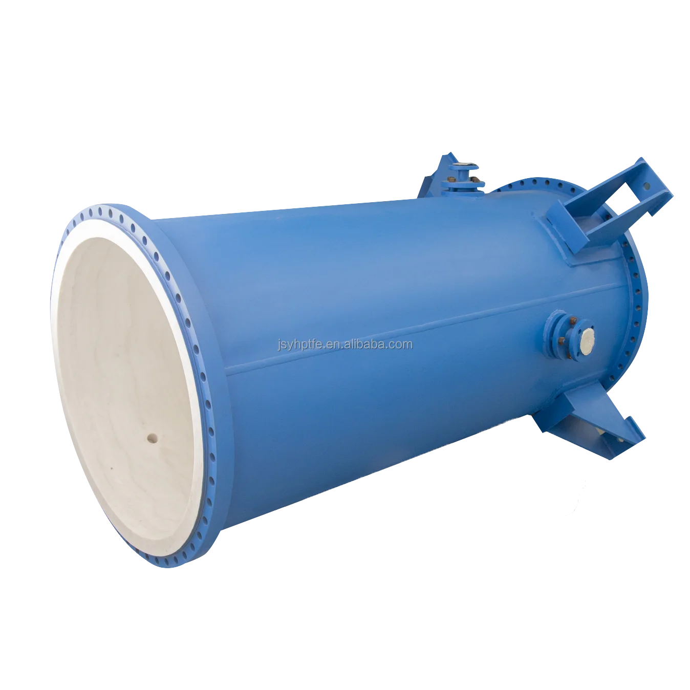 Customized shape PTFE lined  with different materials PTFE PFA  Fittings for moving or storing highly corrosive fluids