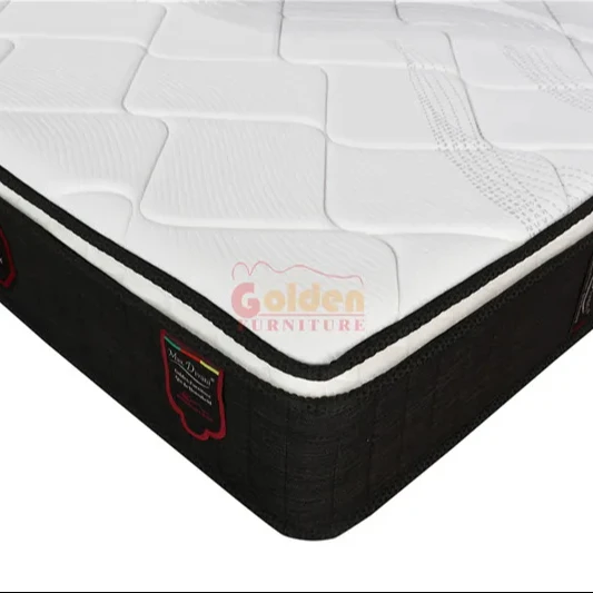 Высококачественный Карманный пружинный матрас оптовая продажа с фабрики трикотажная ткань высокоэластичная губчатая пена эффектом памяти матрасы для спальни