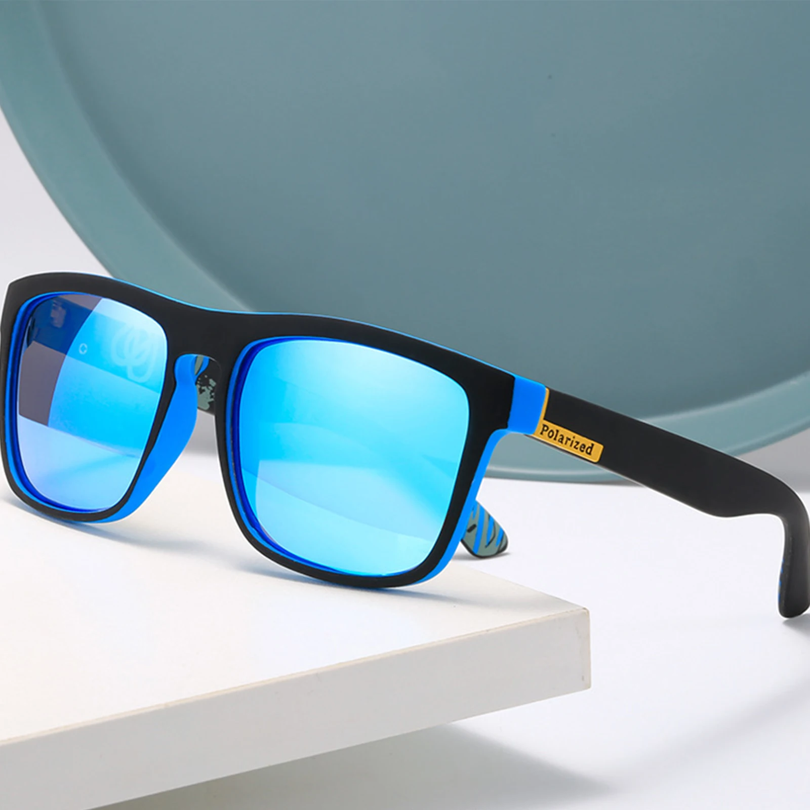 Retro classic outdoor style driving sports glasses PC metal UV400 lenses TAC polarized sunglasses