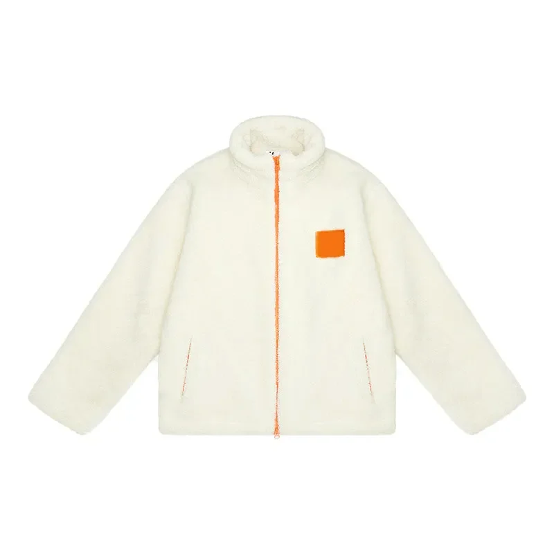 Fashion Custom Color Winter Outdoor Fleece Coat Sherpa Jacket Full Zipper Up Sherpa Fleece Jacket for Men