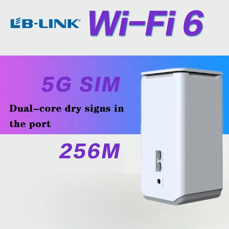 LB-CPE1800M 5G wireless router Dual-mode SIM Card 1800M wireless dual-band network WIFI6 full gigabit router