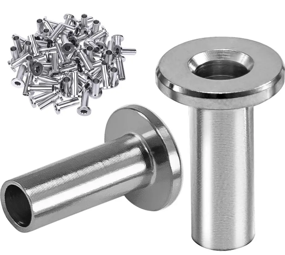 Stair Balustrades And Handrails Rod Terminal Cable Railing Invisible Hardware Swage Threaded Stud Terminal Hidden