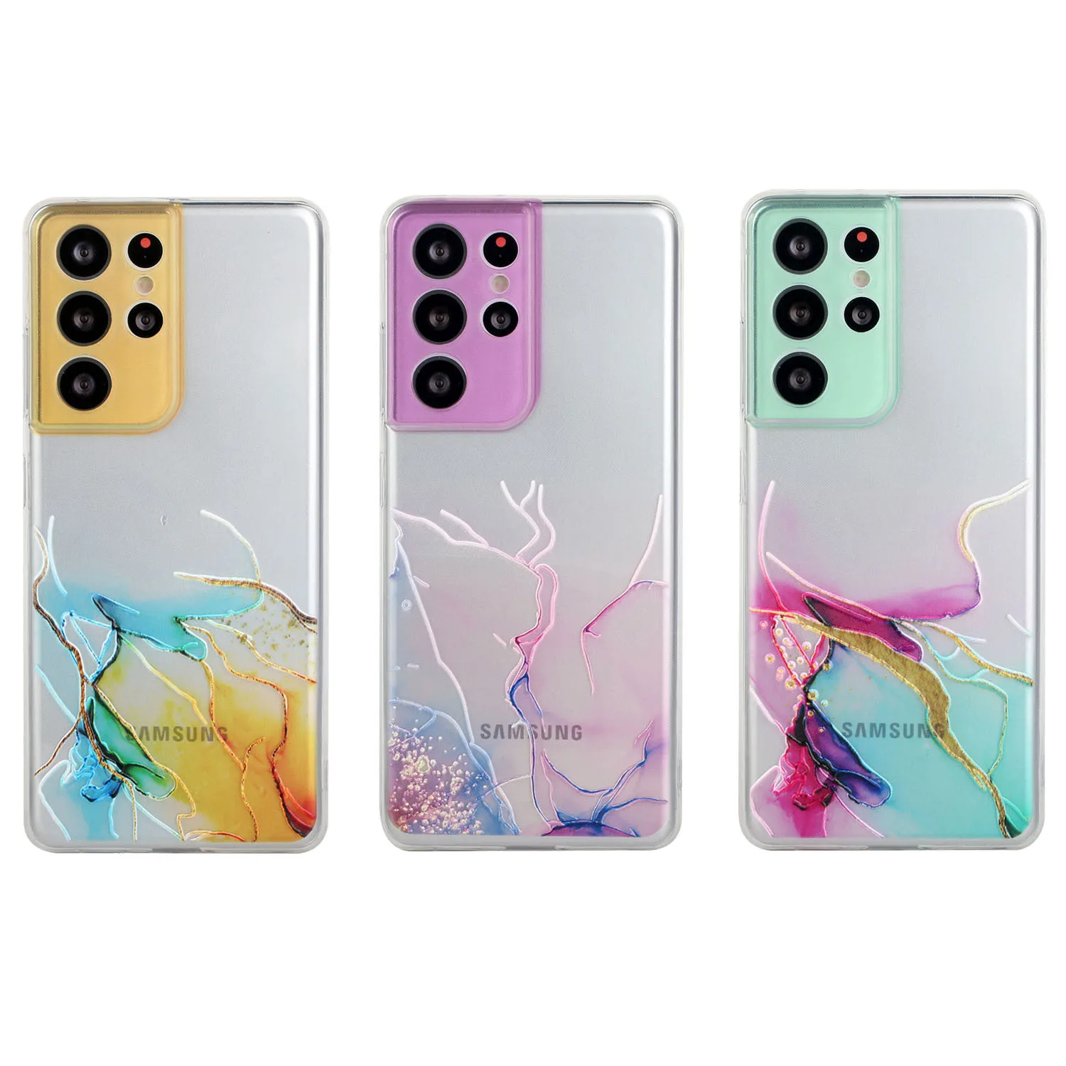 Colorful Marble Phone Case For Samsung Galaxy A72 A52 A32 5G Ultra Thin Soft Cover Case For Samsung A 52 A 72 A 32 TPU Funda