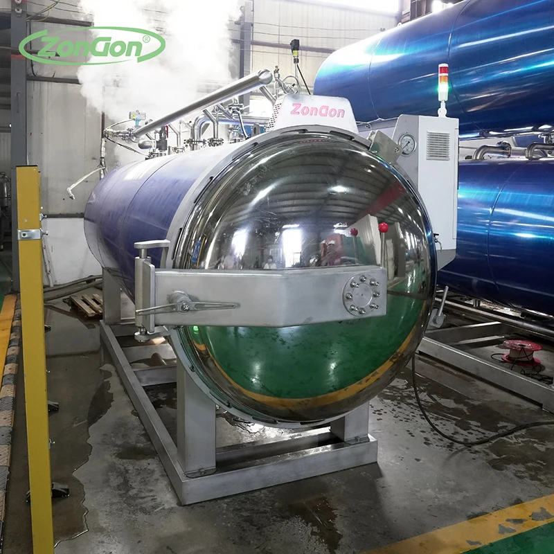 Autoclave Retort Machine Steam Sterilizer for canned diced tomatoes coconut milk