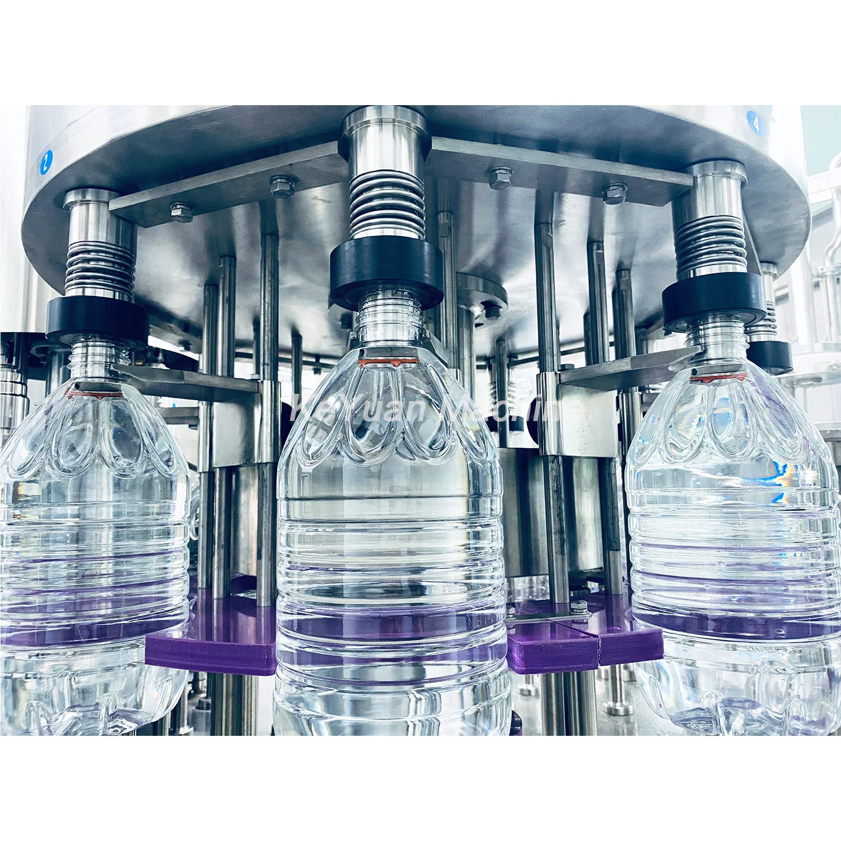 2000BPH Automatic 3 IN 1 Bottle Washing Filling Capping 5 Liter 10 Litre 5L 7L 10L Water Filling Machine