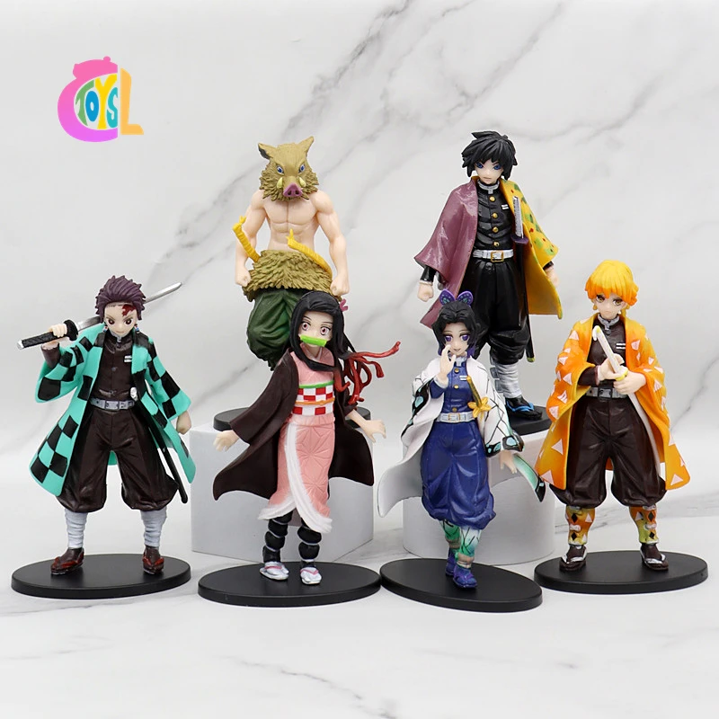 Хит продаж изысканные аниме Tanjirou периферийные коллекционные модели игрушки большой призрак стоящие Фигуры