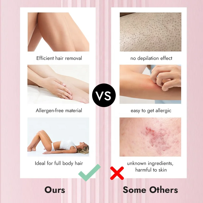 Low Moq Competitive Price Painless Efficient Brazilian Body Face 300g 500g 1000g Hard Wax Beads For Hair Removal