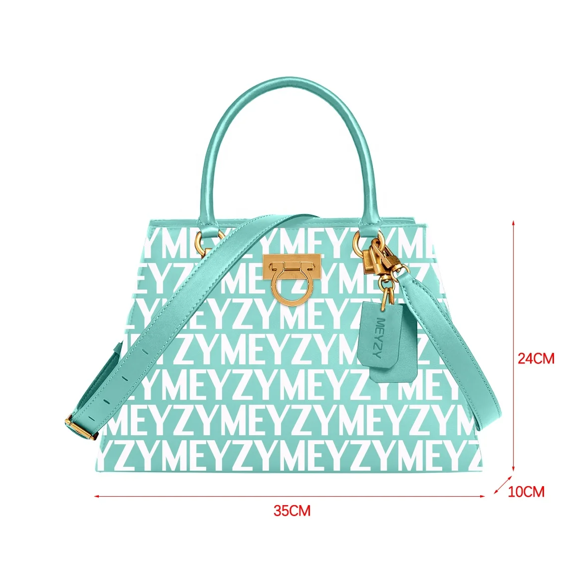 Luxury Handbags For Women Female Pu Leather New Fashion Ladies Shoulder Bags With Logo Custom Printed