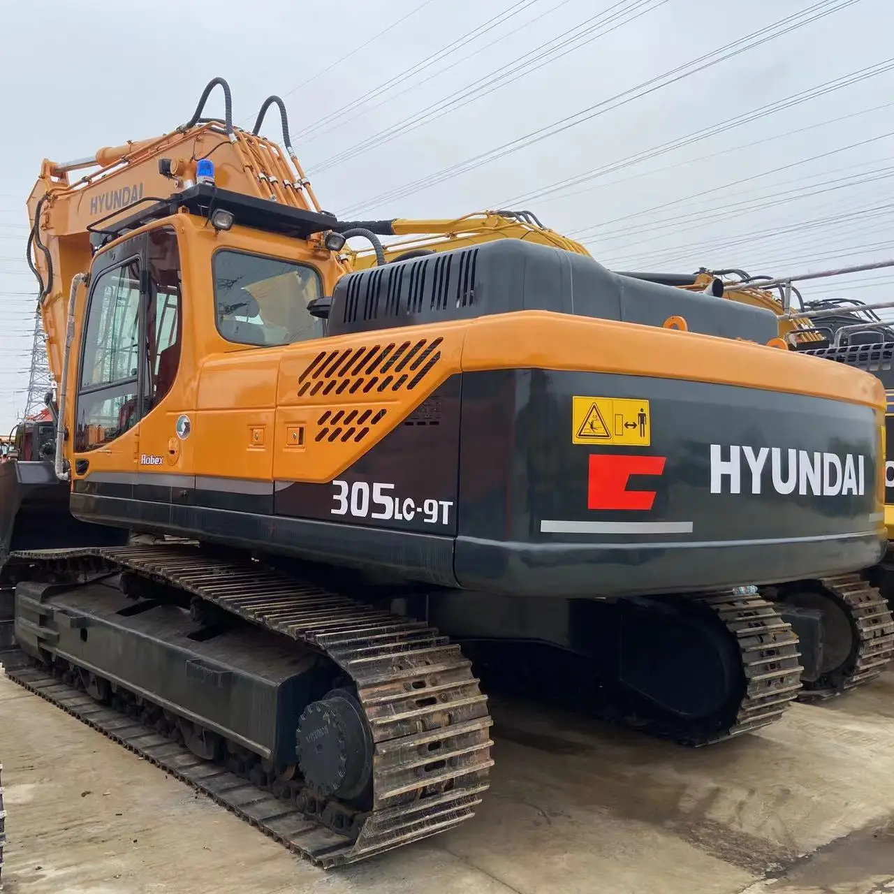 Большой экскаватор Hyundai 305LC 30 тонн 305LC-9T золотодобывающая машина для продажи