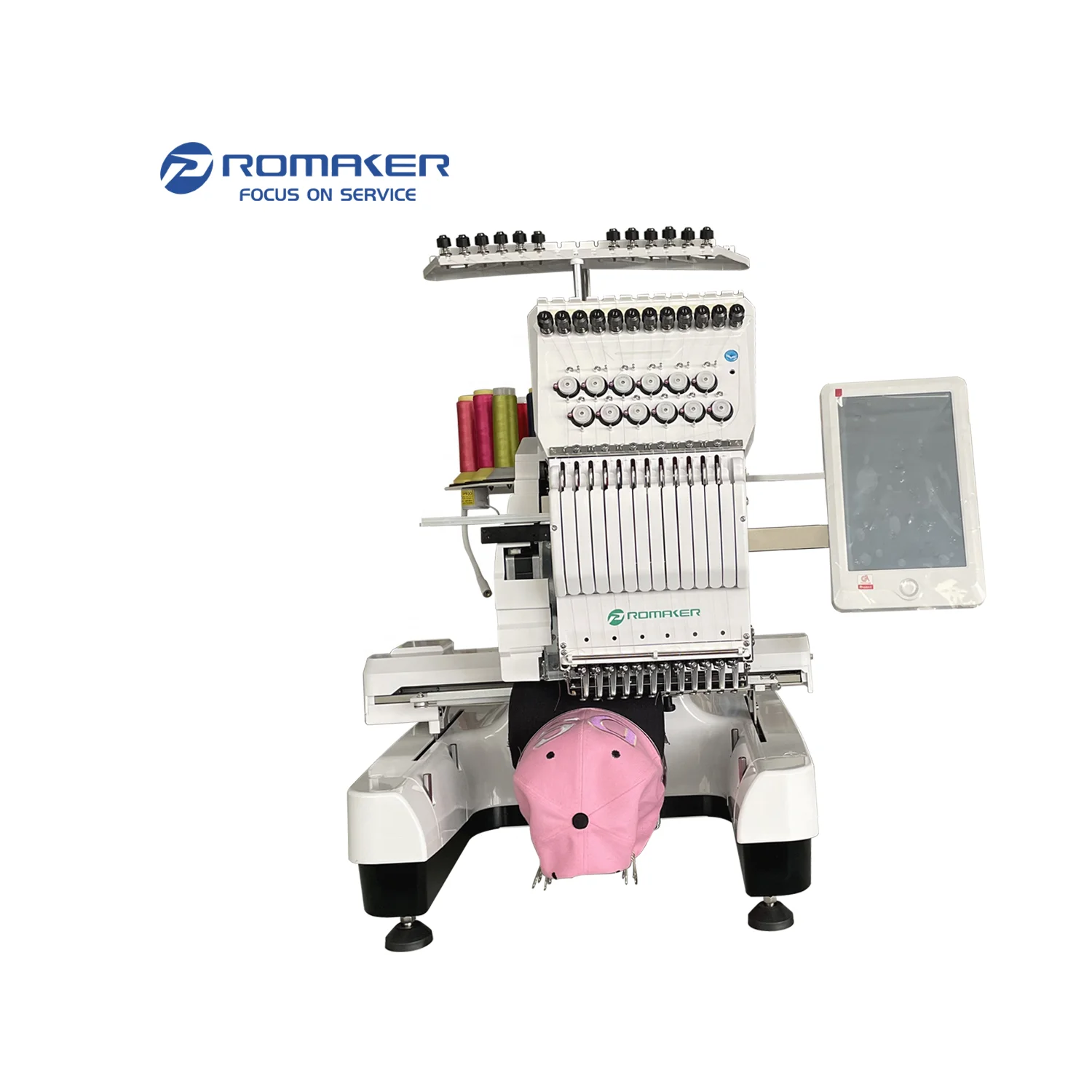 multi needle Best cloth embroidery machine automatic sewing machine 3d single head hat t-shirt embroidery machine